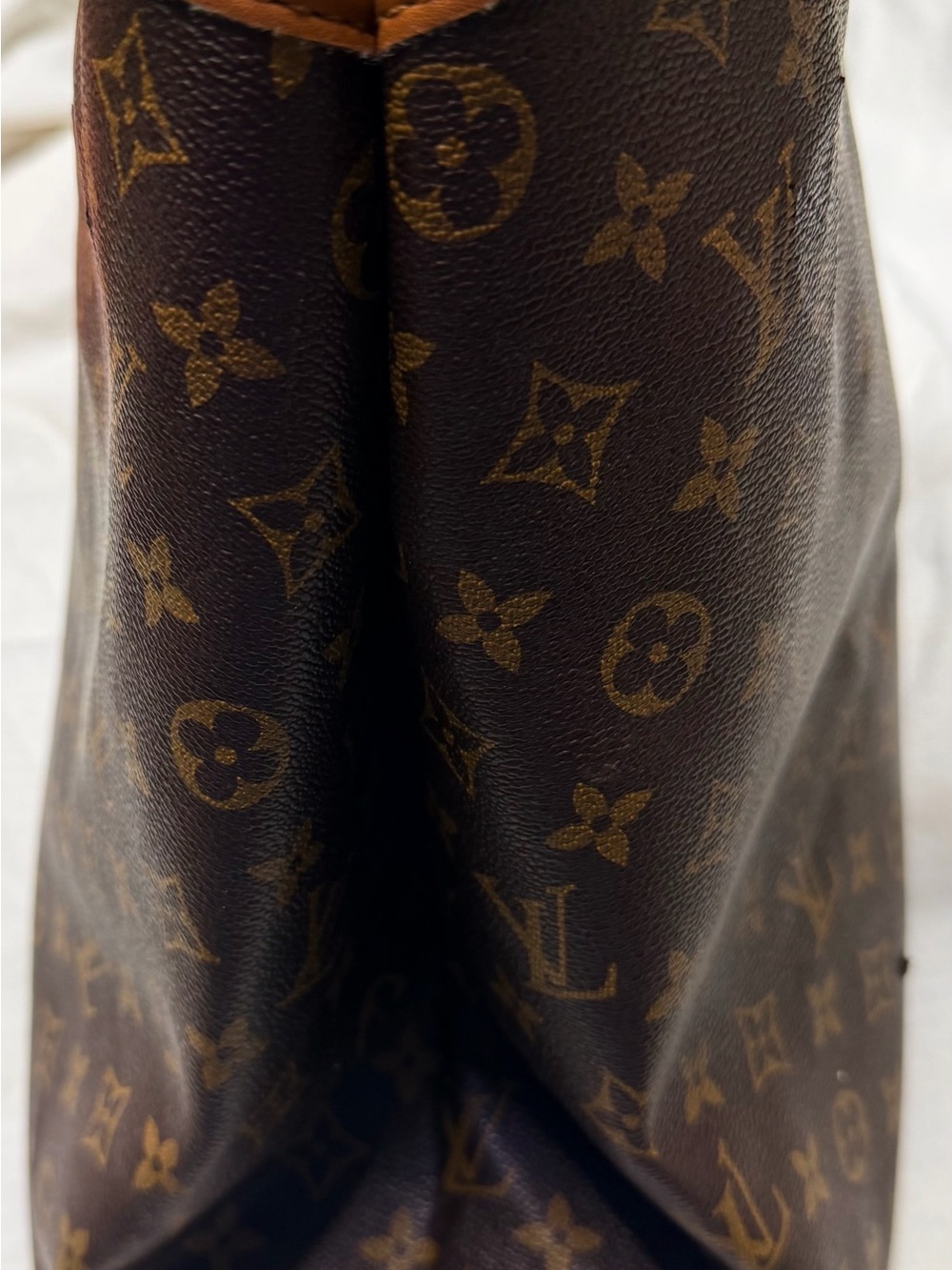 3 bags sold together Tan & Dark Brown Signature Crossbody Messenger - Picture 10 of 14